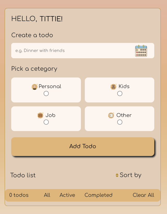 project todo-app